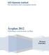 UiO:Kjemisk institutt Det matematisk-naturvitenskapelige fakultet. Årsplan 2012 Målsettinger, prioriteringer og tiltak