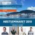 HØSTSEMINARET 2019 RADISSON BLU ROYAL HOTEL, BERGEN
