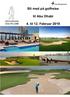 Bli med på golfreise. til Abu Dhabi. 4. til 12. Februar 2019