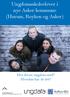 Ungdomsskoleelever i nye Asker kommune (Hurum, Røyken og Asker)
