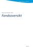 Vedlegg årsmelding 2017 fondsoversikt. Status per desember Fondsoversikt. Side 1 av 18