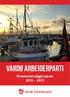 Vardø arbeiderparti. Kommunevalgprogram Vardø Arbeiderparti