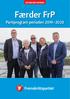 Færder FrP Partiprogram perioden