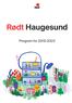 Rødt Haugesund. Program for