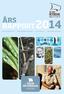 ÅRS RAPPORT2014 P r o s j e k t e r / E k s p e d i s j o n e r / S t u d i e r / K o n f e r a n s e r