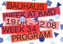 BAUHAUS WEEK AT KMD WEEK 34 PROGRAM