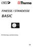 FINESSE / STANDESSE BASIC. NO Monterings- og bruksanvisning