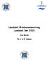 Landsdel Årsklassemønstring Landsdel Sør 2015