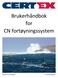 Brukerhåndbok for CN fortøyningssystem