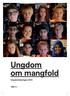 Ungdom om mangfold Ungdomshøringen 2014