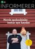 INFORMERER. Norsk spekeskinke inntar nye høyder 2/13