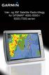 Vær- og XM. Satellite Radio-tillegg for GPSMAP 4000-/5000-/ 6000-/7000-serien