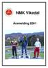 NMK Vikedal. Årsmelding 2001