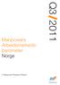 Q3 2011. Manpowers. Arbeidsmarkedsbarometer. Norge. A Manpower Research Report