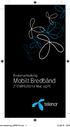 Brukerveiledning. Mobilt Bredbånd ZTE MF821D for Mac og PC. ukerveiledning_mf821d.indd 1 22.06.12 15:06