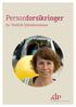 Personforsikringer. for Vestfold fylkeskommune