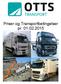 Priser og Transportbetingelser pr. 01.02.2015