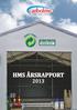 Coatings - Linings - Fireproofing HMS ÅRSRAPPORT