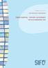 Digital mestring - internett og bredbånd Sifo-survey hurtigstatistikk 2008