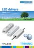 LED drivere 2011. Lighting Controls