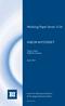 Working Paper Series 3/14 NIBOR-MYSTERIET. Torgeir Høien SKAGEN Fondene. April 2014. Centre for Monetary Economics BI Norwegian Business School