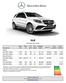 GLE. Mercedes-Benz Norge. Co2 g/km. Nox mg/km