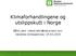 Klimaforhandlingene og utslippskutt i Norge. Bård Lahn <bard.lahn@naturvern.no> Venstres klimaseminar, 19.03.2010