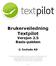 Brukerveiledning Textpilot Versjon 2.5 Basis-pakken Include AS