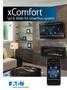 xcomfort lyd & bilde for smarthus-system