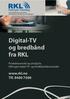 Digital-TV og bredbånd fra RKL