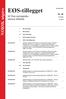 EØS-tillegget. NORSK utgave. til Den europeiske unions tidende. Nr. 10 ISSN 1022-9310. 20. årgang 14.2.2013 EØS-ORGANER. 1. EØS-komiteen EFTA-ORGANER
