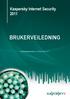 Kaspersky Internet Security 2011 BRUKERVEILEDNING