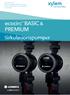 HØYEFFEKTIVE SIRKULASJONSPUMPER MED ANTI- BLOKK TEKNOLOGI OG AUTOMATISK UTLUFTING. ecocirc BASIC & PREMIUM Sirkulasjonspumper