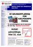 HUSK! NY GRUNNOPPLÆRING FOR HJELPEKORPS FERDIG. Infobrev Røde Kors Hjelpekorps mai 2012