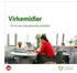 Virkemidler. for et mer inkluderende arbeidsliv