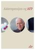 Alderspensjon og AFP