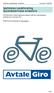 Syklistenes Landsforening Systembeskrivelse AvtaleGiro