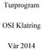 Turprogram. OSI Klatring