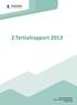 2.Tertialrapport 2013