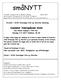 OBS Ny adresse: Trudvangkroken 20 1368 Stabekk Tlf 92854347 Bankgiro:9044.10.52161 Org Nr:986 764 909 www.adhd-oslo.no www.adhd-akershus.