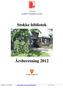 Stokke bibliotek Årsberetning 2012 STOKKE KOMMUNE