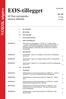 EØS-tillegget. NORSK utgave. til Den europeiske unions tidende. Nr. 61 ISSN 1022-9310. 18. årgang 10.11.2011 EØS-ORGANER. 1. EØS-komiteen EF-ORGANER