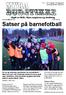 Satser på barnefotball