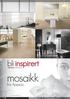 bli inspirert Norfloor Idékatalog mosaikk fra Appiani www.norfloor.no