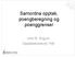 Samordna opptak, poengberegning og poenggrenser. Unni B. Rogvin Opptakskontoret, HiB