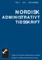 NORDISK ADMINISTRATIVT TIDSSKRIFT