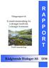 A P P O R. Rådgivende Biologer AS 1358. Konsekvensutredning for Leikanger kraftverk, Leikanger kommune. Tilleggsrapport til: Ferskvannsøkologi