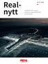 Realnytt. Nr. 01. 2015. Eiendommer for salg og lokaler for utleie på Romerike og i Oslo Nord. Forsidebilde. Ill.: Nordic Office of Architecture