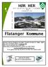 HØR HER NYTT OG NYTTIG FOR OSS I FLATANGER 2013 UTGIVELSE 210. Å P E N www.flatanger.kommune.no