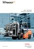 www.toyota-forklifts.no 6,0 8,5 tonn Elektrisk drevne gaffeltrucker